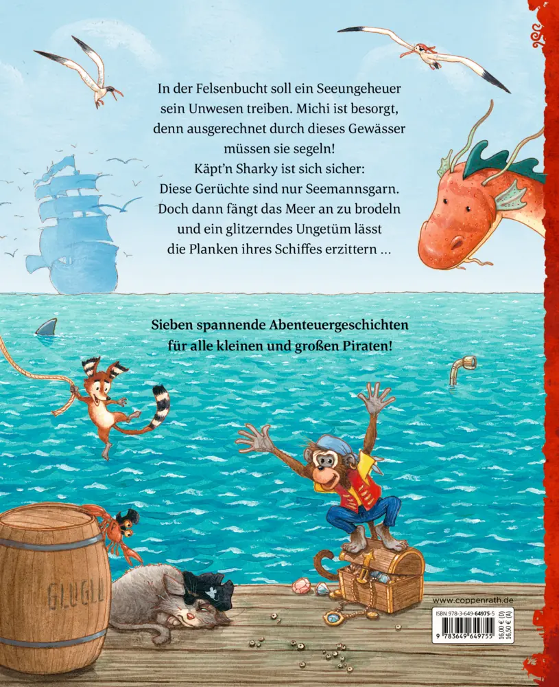 Bild: 9783649649755 | Der große Käpt'n Sharky Vorleseschatz | Jutta Langreuter (u. a.)