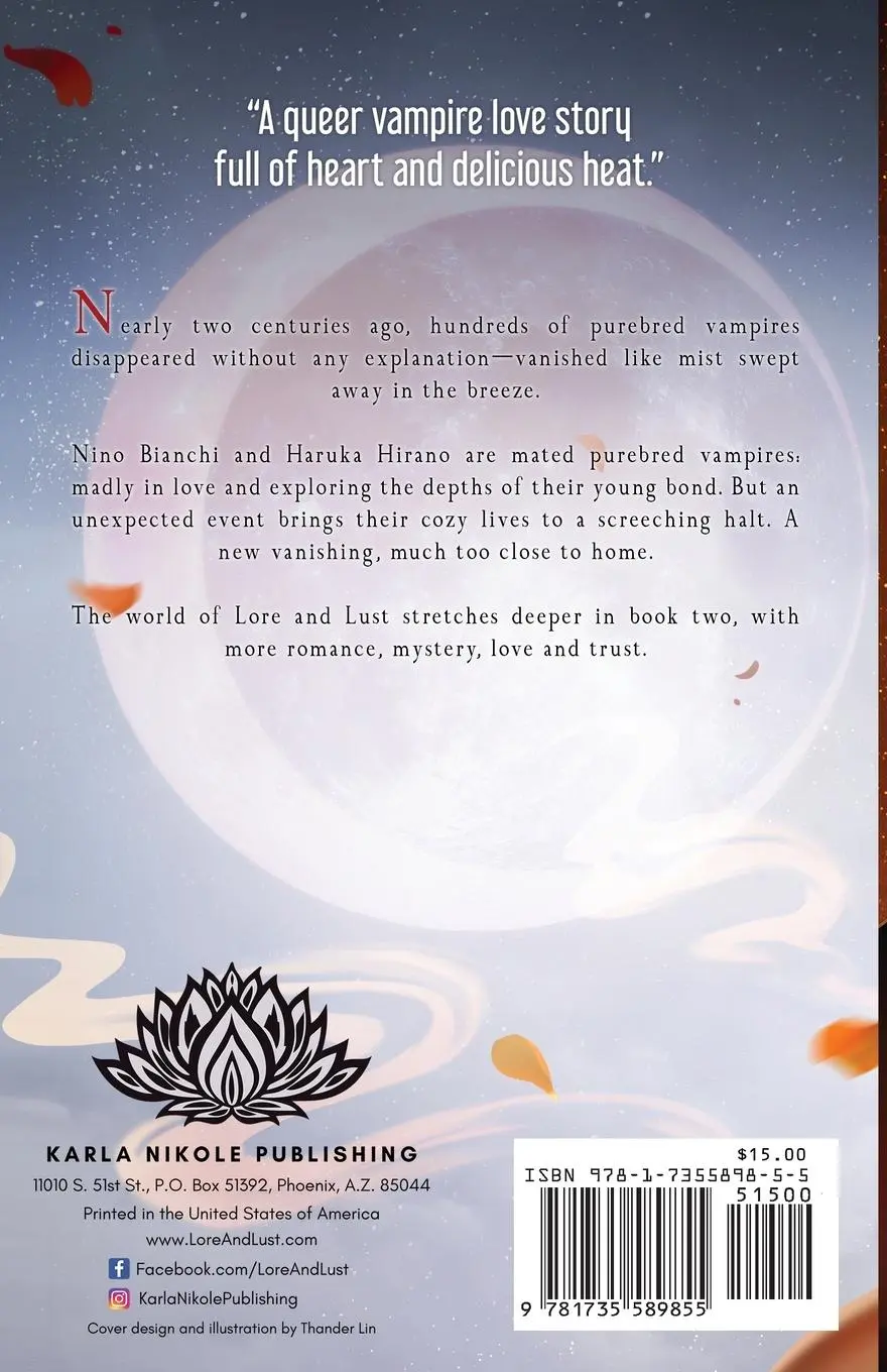 Rückseite: 9781735589855 | Lore and Lust Book Two | The Vanishing: Lore and Lust Series Book Two