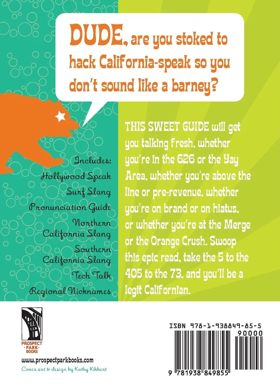 Rückseite: 9781938849855 | Talk Like a Californian | A Hella Fresh Guide to Golden State Speak