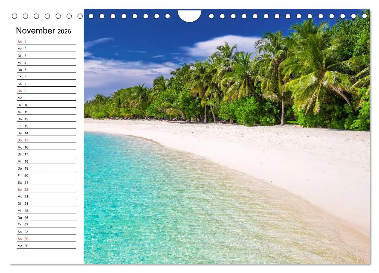 Bild: 9783457959855 | Traumstrände in der Karibik (Wandkalender 2026 DIN A4 quer),...