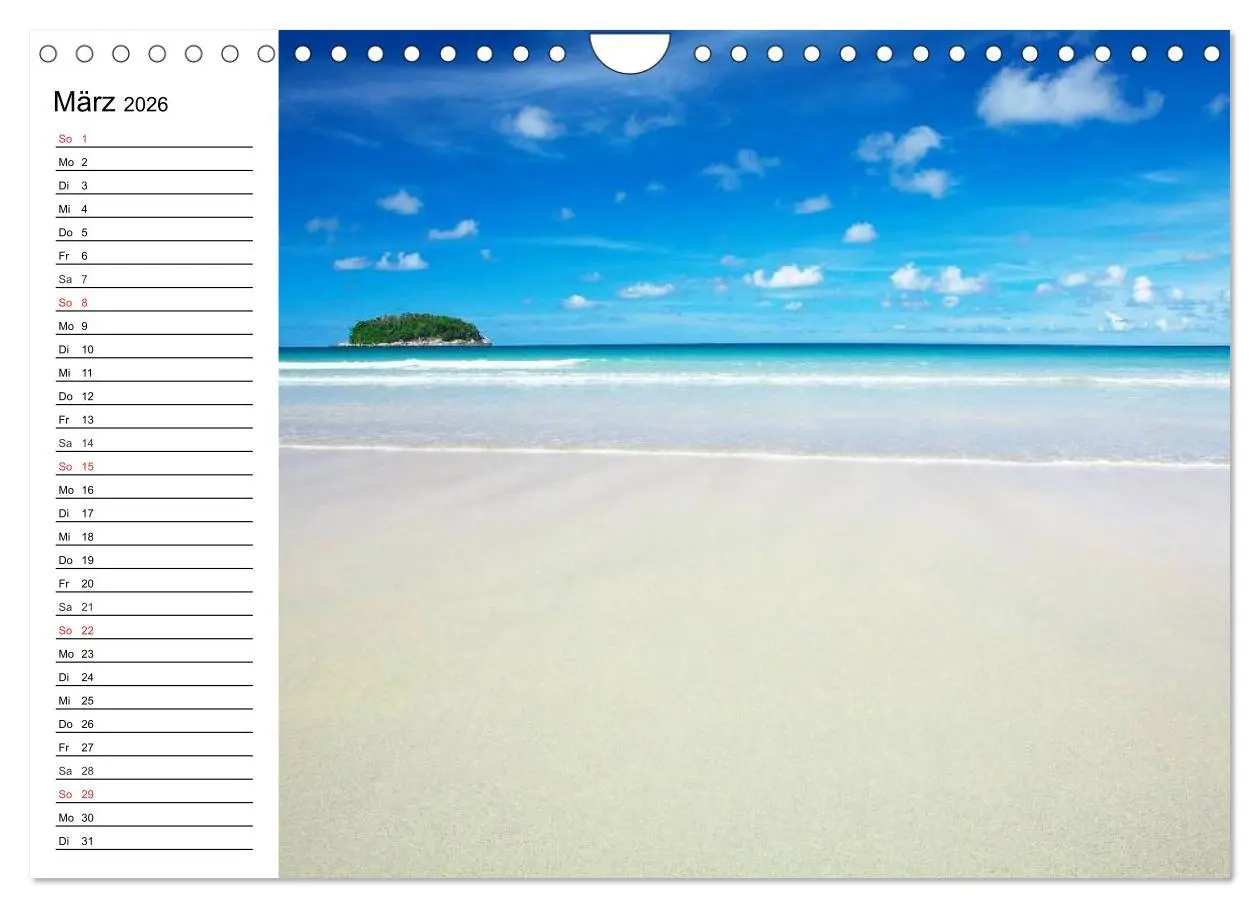 Bild: 9783457959855 | Traumstrände in der Karibik (Wandkalender 2026 DIN A4 quer),...