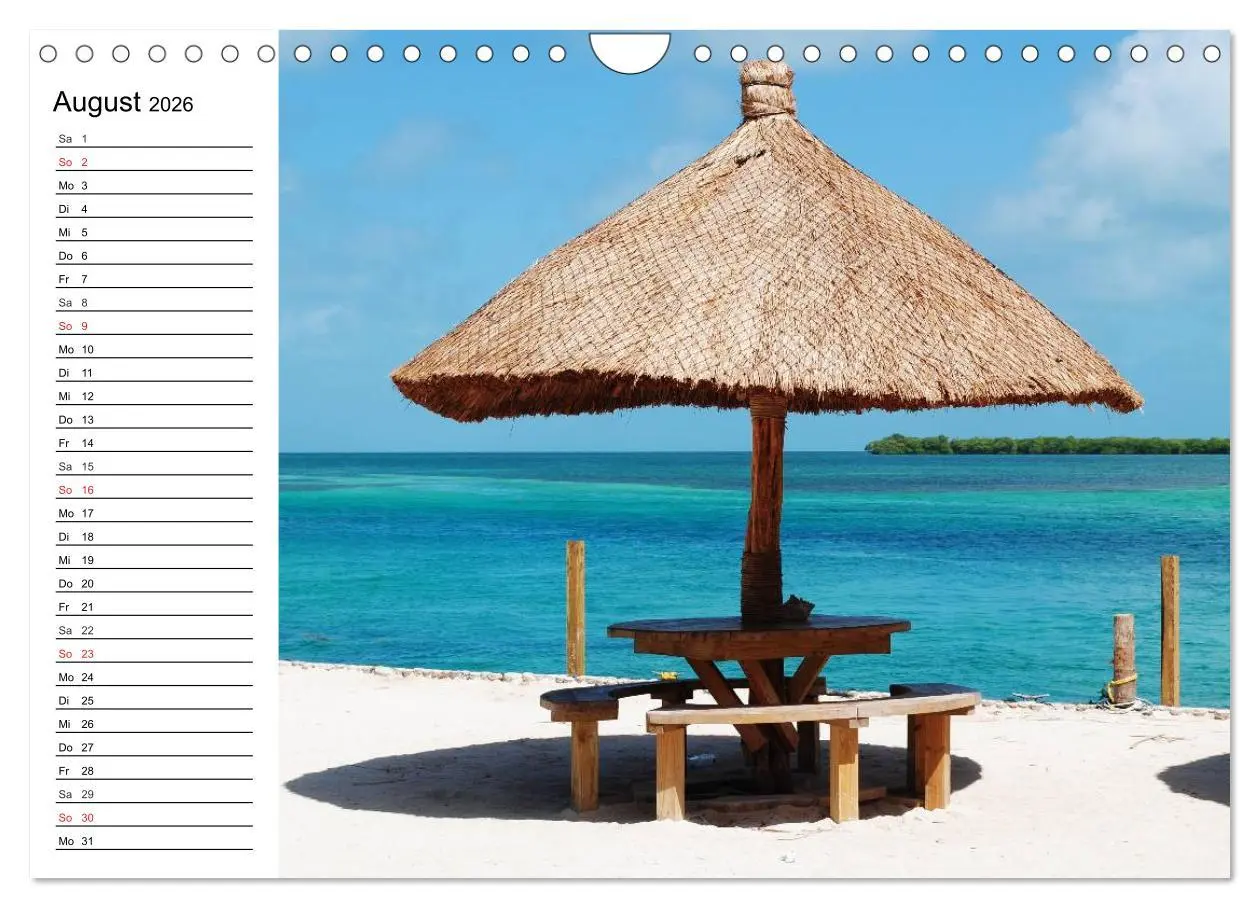 Bild: 9783457959855 | Traumstrände in der Karibik (Wandkalender 2026 DIN A4 quer),...