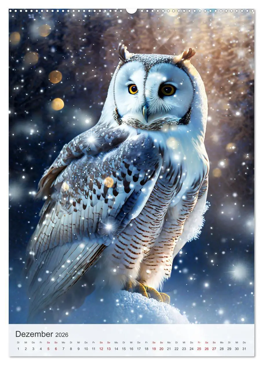 Bild: 9783516289855 | Mystische Begleiter (Wandkalender 2026 DIN A2 hoch), CALVENDO...
