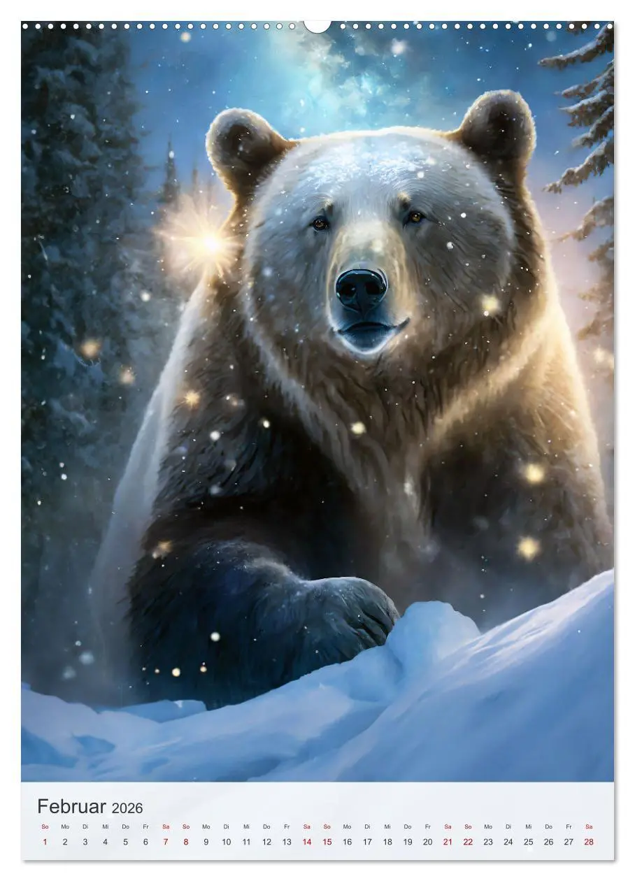 Bild: 9783516289855 | Mystische Begleiter (Wandkalender 2026 DIN A2 hoch), CALVENDO...