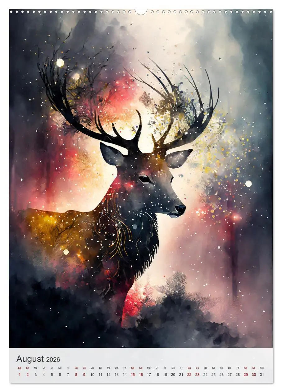 Bild: 9783516289855 | Mystische Begleiter (Wandkalender 2026 DIN A2 hoch), CALVENDO...