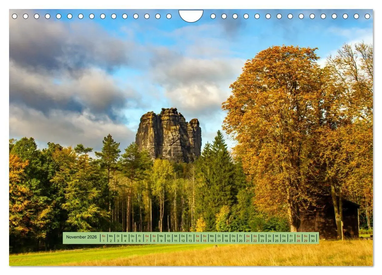 Bild: 9783516669855 | Sächsische Schweiz - Erlebnisse eines Herbsturlaubs (Wandkalender...