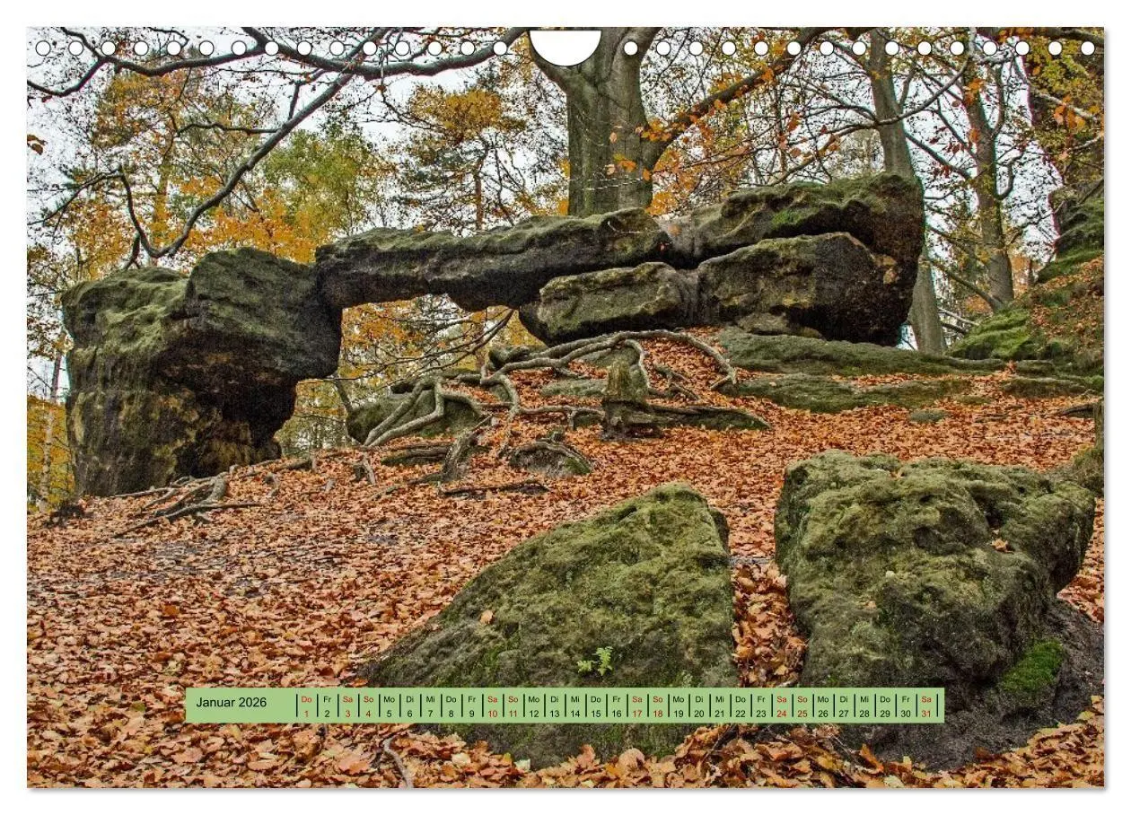 Bild: 9783516669855 | Sächsische Schweiz - Erlebnisse eines Herbsturlaubs (Wandkalender...