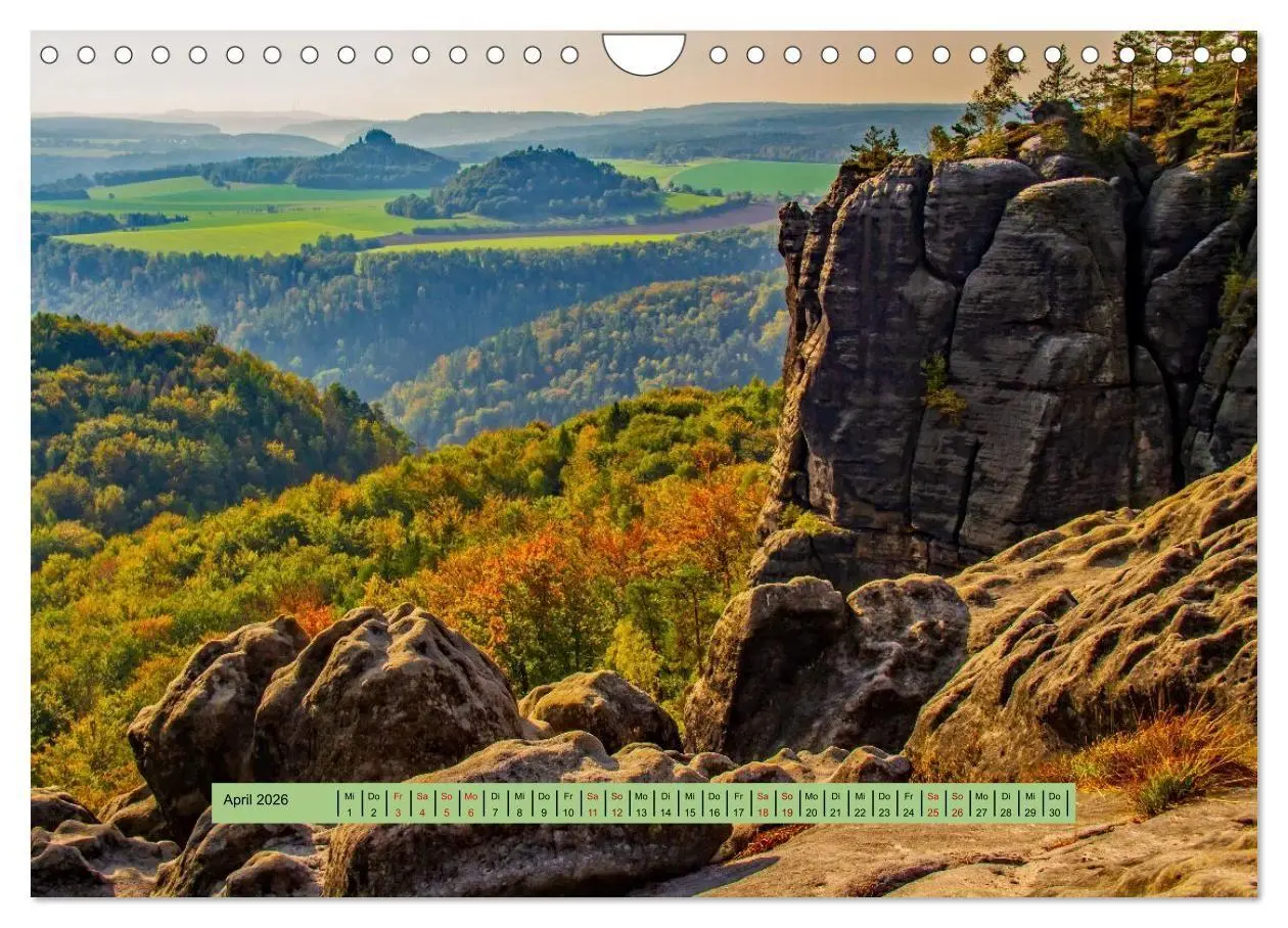 Bild: 9783516669855 | Sächsische Schweiz - Erlebnisse eines Herbsturlaubs (Wandkalender...