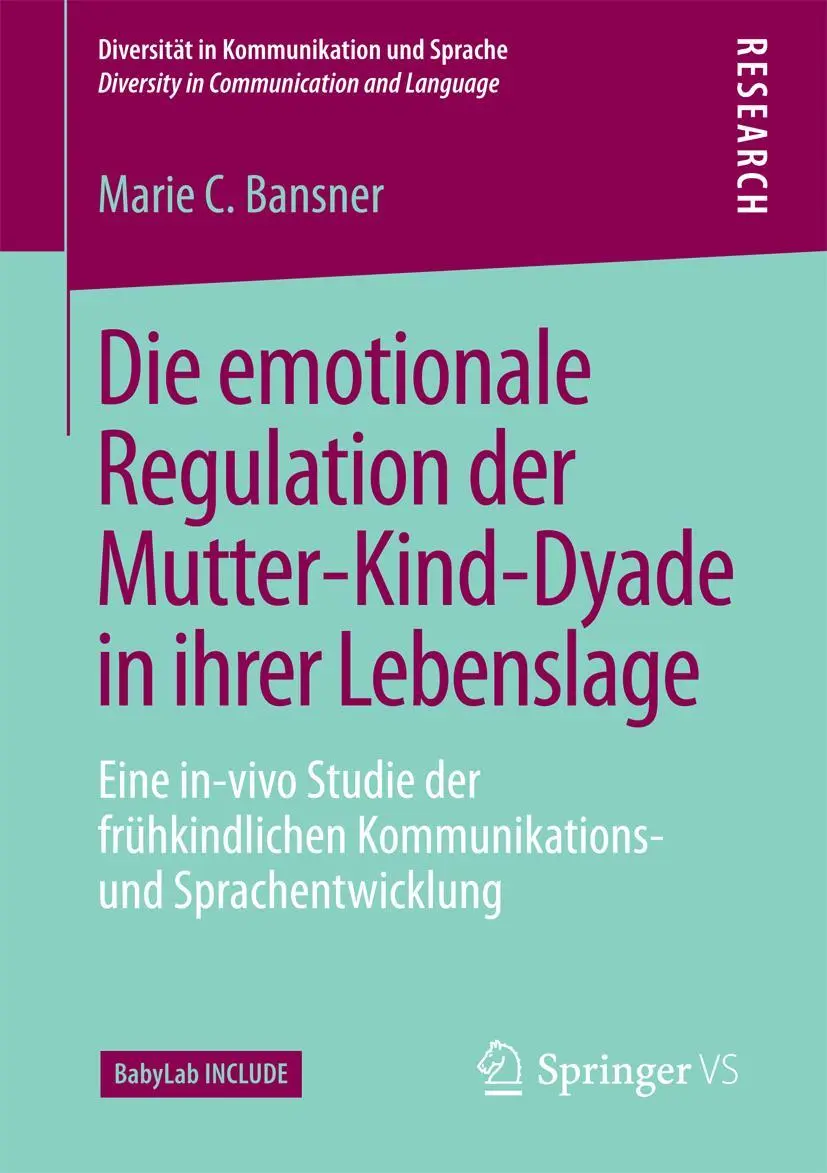 Cover: 9783658169855 | Die emotionale Regulation der Mutter-Kind-Dyade in ihrer Lebenslage