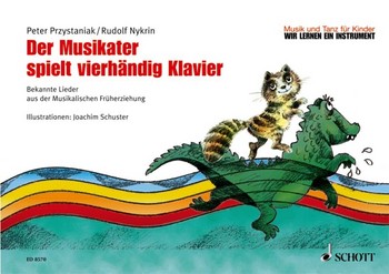 Cover: 9790001129855 | Der Musikater spielt vierhändig Klavier für Klavier 4-händig | Buch