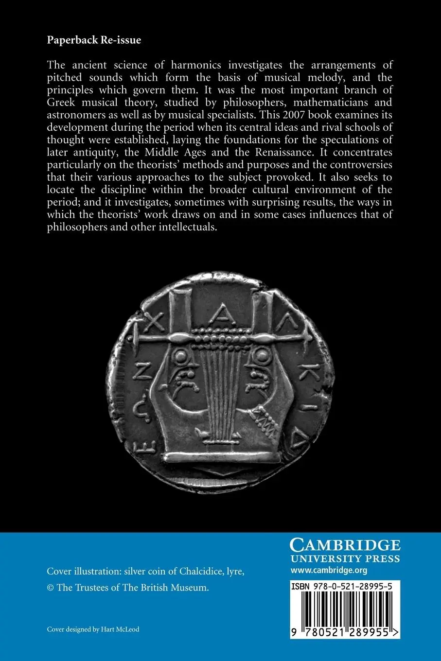 Rückseite: 9780521289955 | The Science of Harmonics in Classical Greece | Andrew Barker | Buch