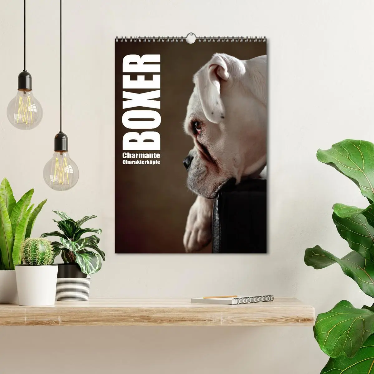 Bild: 9783516419955 | Boxer - Charmante Charakterköpfe (Wandkalender 2026 DIN A3 hoch),...