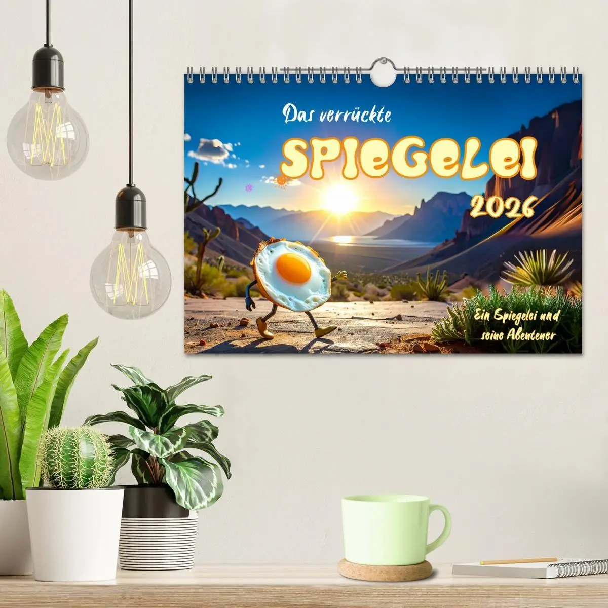Bild: 9783516659955 | Das verrückte Spiegelei (Wandkalender 2026 DIN A4 quer), CALVENDO...