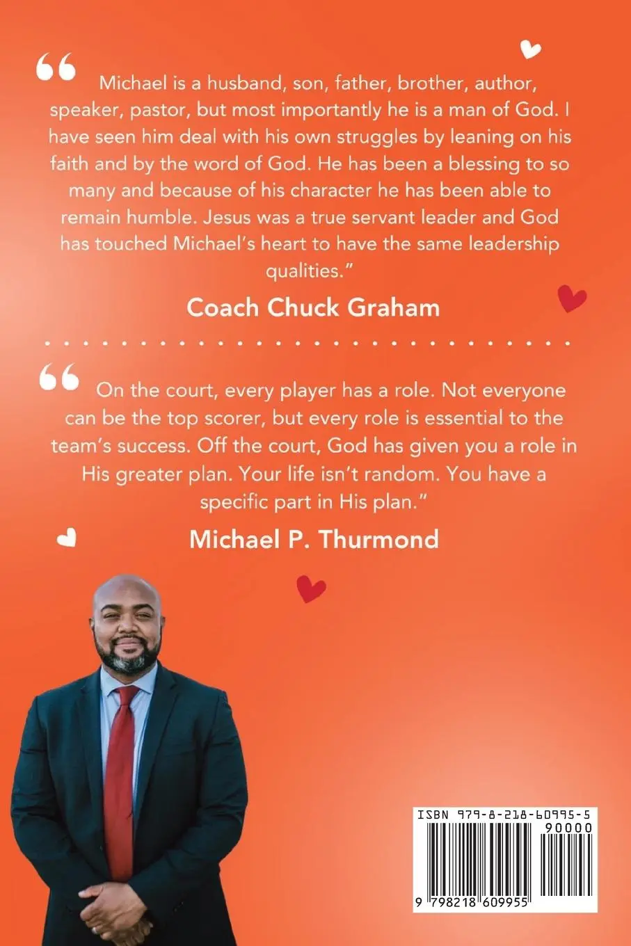 Rückseite: 9798218609955 | A Coach's Heart | Devotions for Spiritual Leadership | Thurmond | Buch