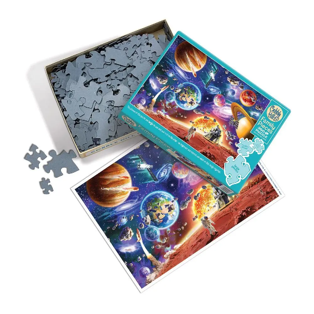 Bild: 625012470056 | Cobble Hill Weltraumreisen 350 Teile | Spiel | In Spielebox | 3847005