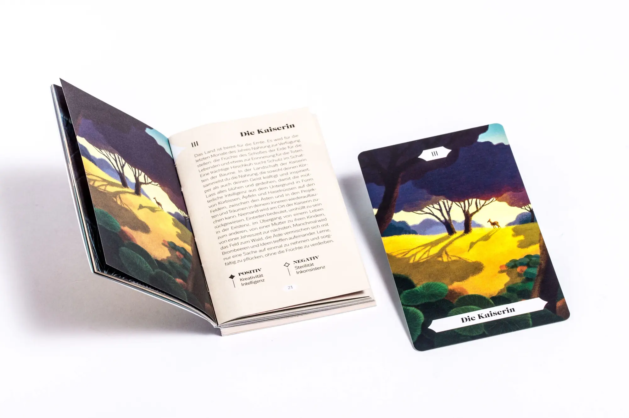 Bild: 4250938600056 | Tarot Landschaften der Seele | 78 Karten und Begleitbuch | Matteoni