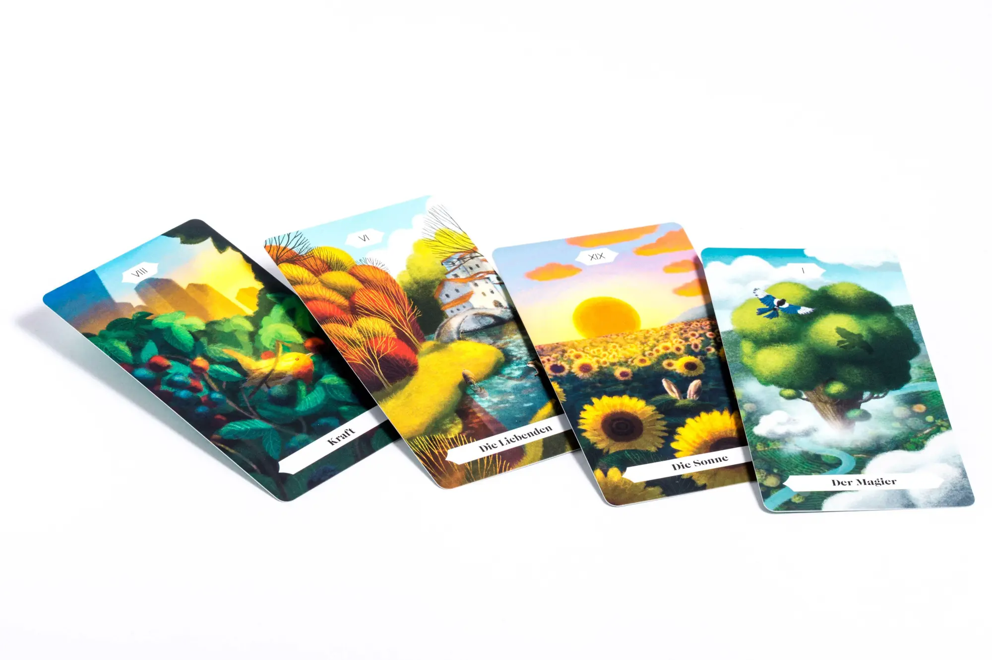 Bild: 4250938600056 | Tarot Landschaften der Seele | 78 Karten und Begleitbuch | Matteoni