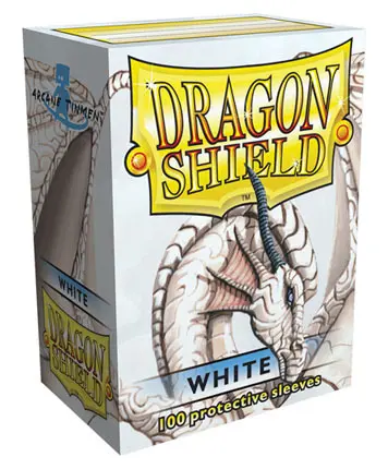 Cover: 5706569100056 | DS100 Classic - White | DragonShield | ART10005 | Dragon Shield!