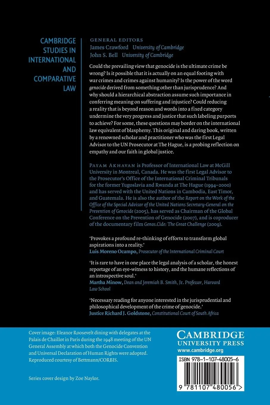 Rückseite: 9781107480056 | Reducing Genocide to Law | Payam Akhavan | Taschenbuch | Englisch