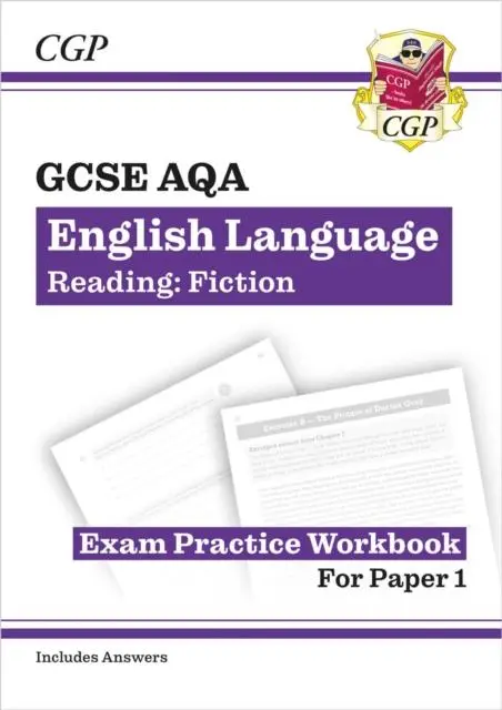 Cover: 9781789080056 | GCSE English Language AQA Reading Fiction Exam Practice Workbook...