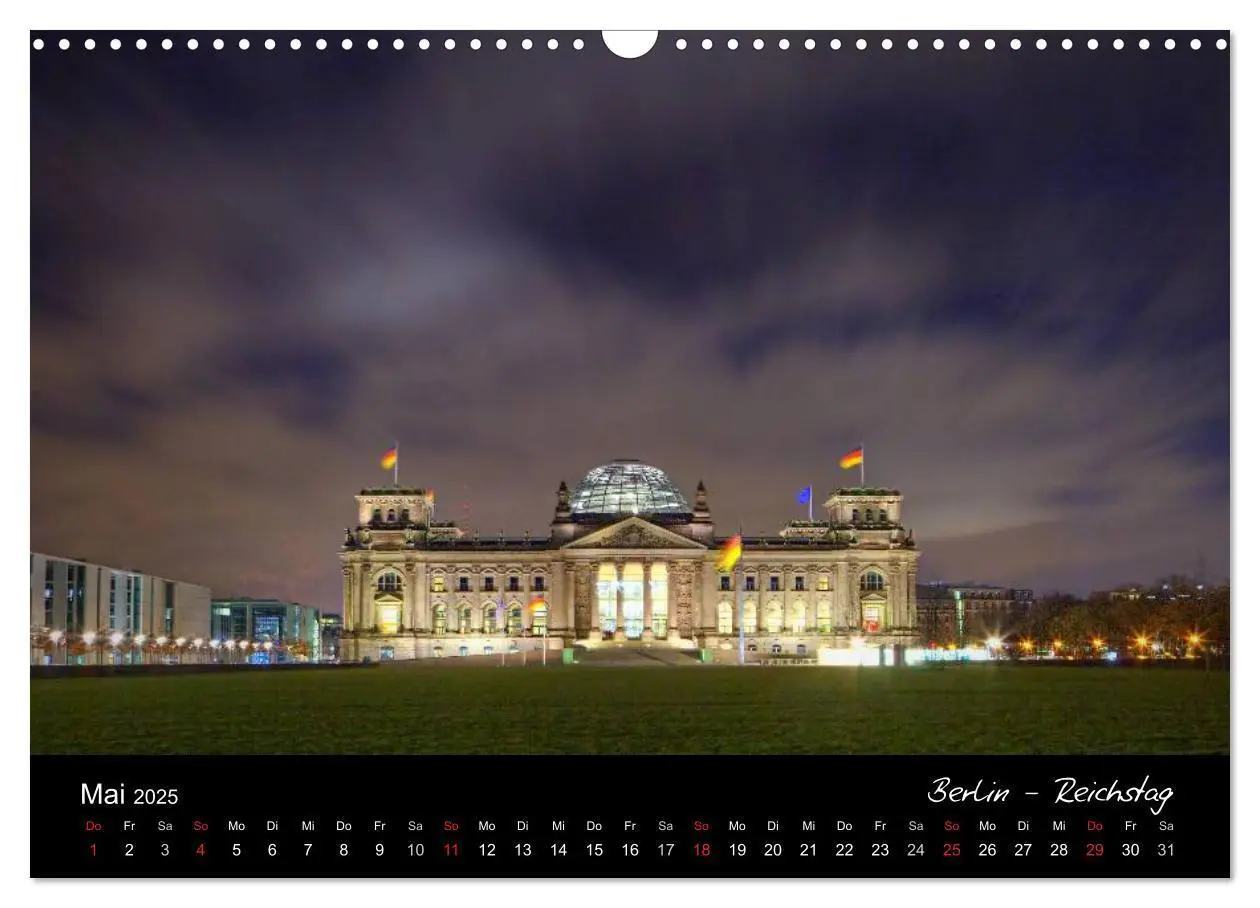 Bild: 9783435730056 | Europäische Städte bei Nacht (Wandkalender 2025 DIN A3 quer),...