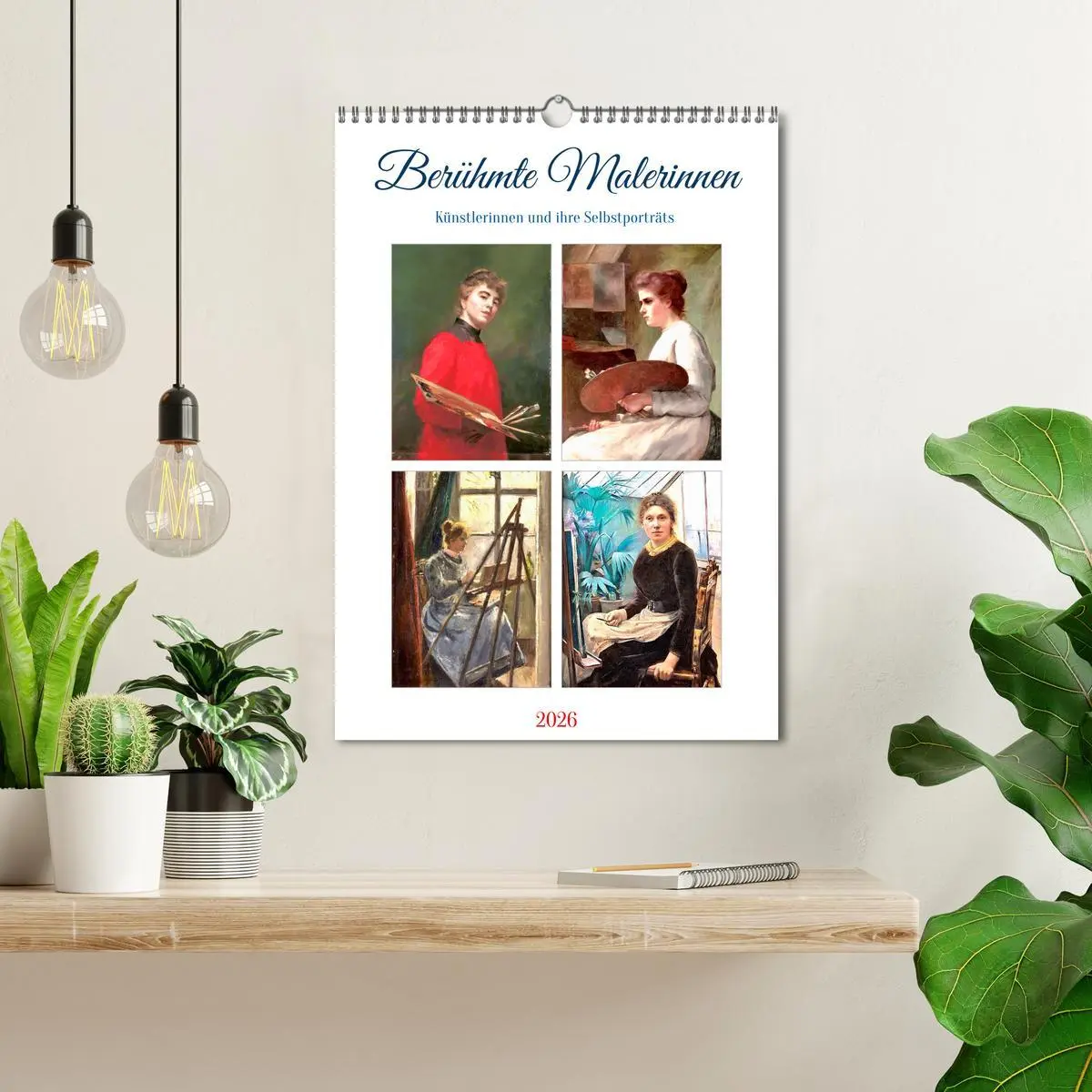 Bild: 9783457750056 | Berühmte Malerinnen (Wandkalender 2026 DIN A3 hoch), CALVENDO...