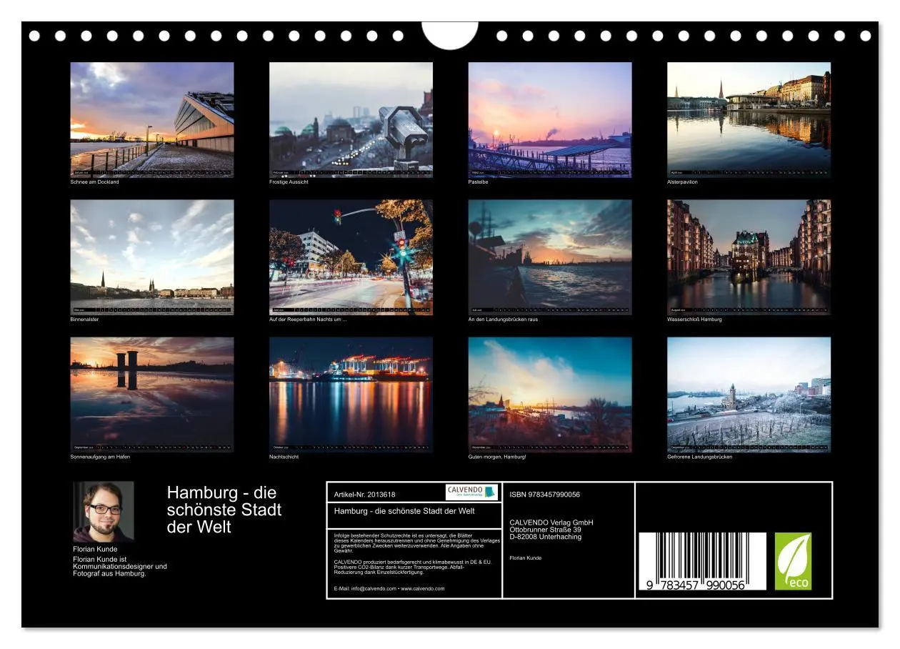 Bild: 9783457990056 | Hamburg - die schönste Stadt der Welt (Wandkalender 2026 DIN A4...