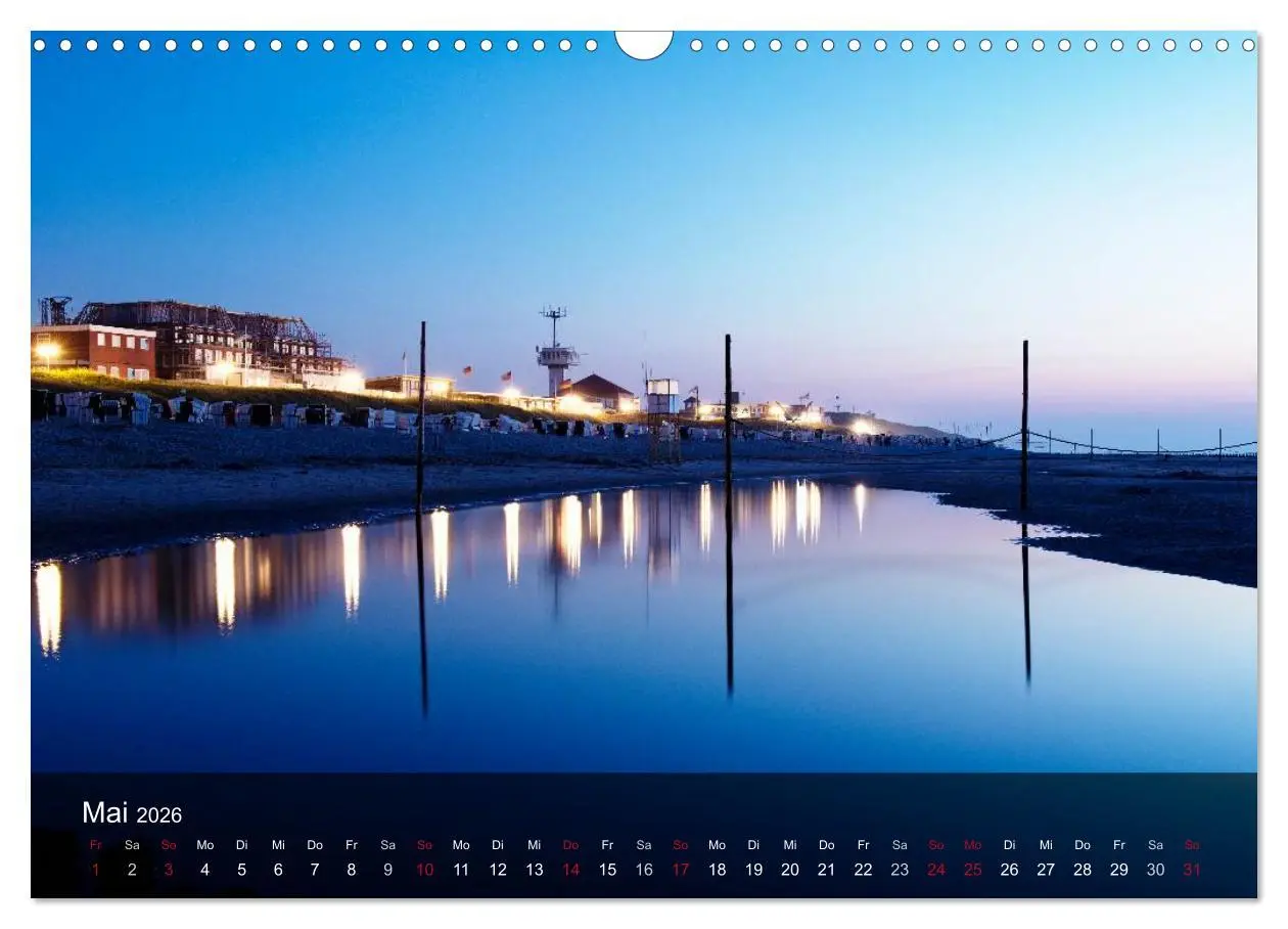 Bild: 9783516080056 | Wangerooge - Eine Perle in der Nordsee. (Wandkalender 2026 DIN A3...