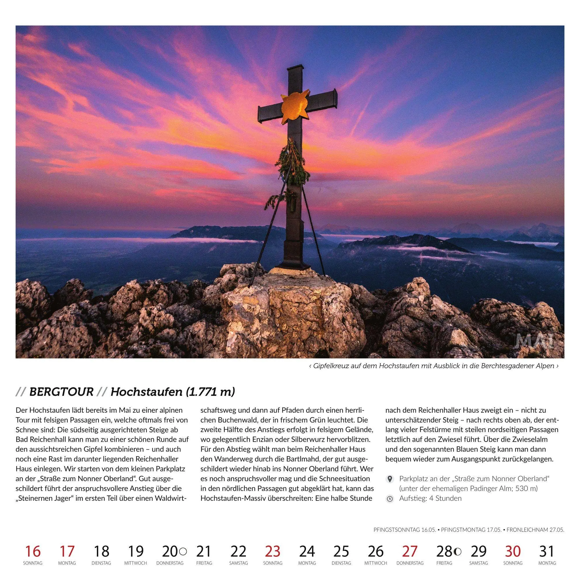 Bild: 9783985040056 | Berchtesgadener Bergsteigerkalender 2027 | Daniel | Kalender | 27 S.