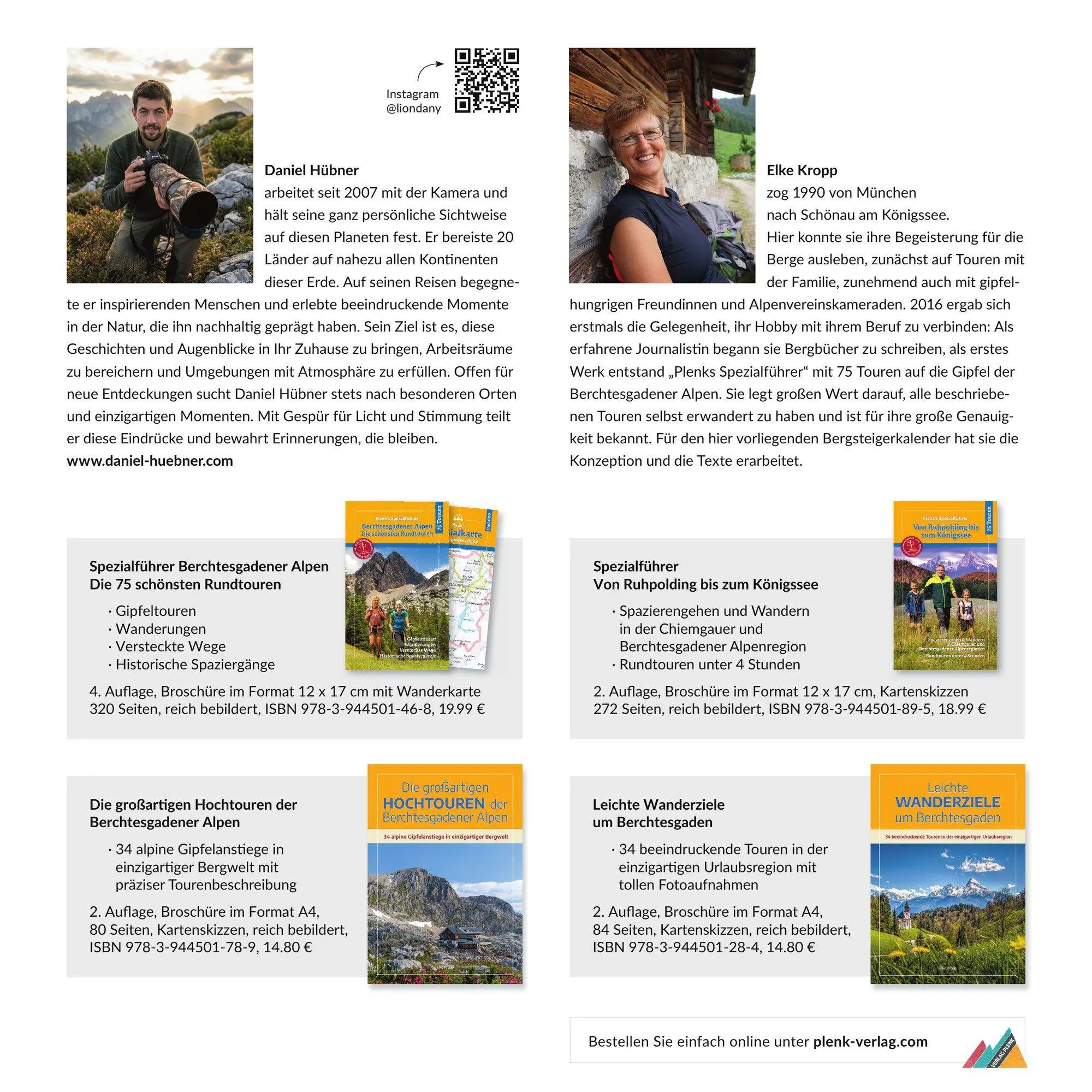 Bild: 9783985040056 | Berchtesgadener Bergsteigerkalender 2027 | Daniel | Kalender | 27 S.