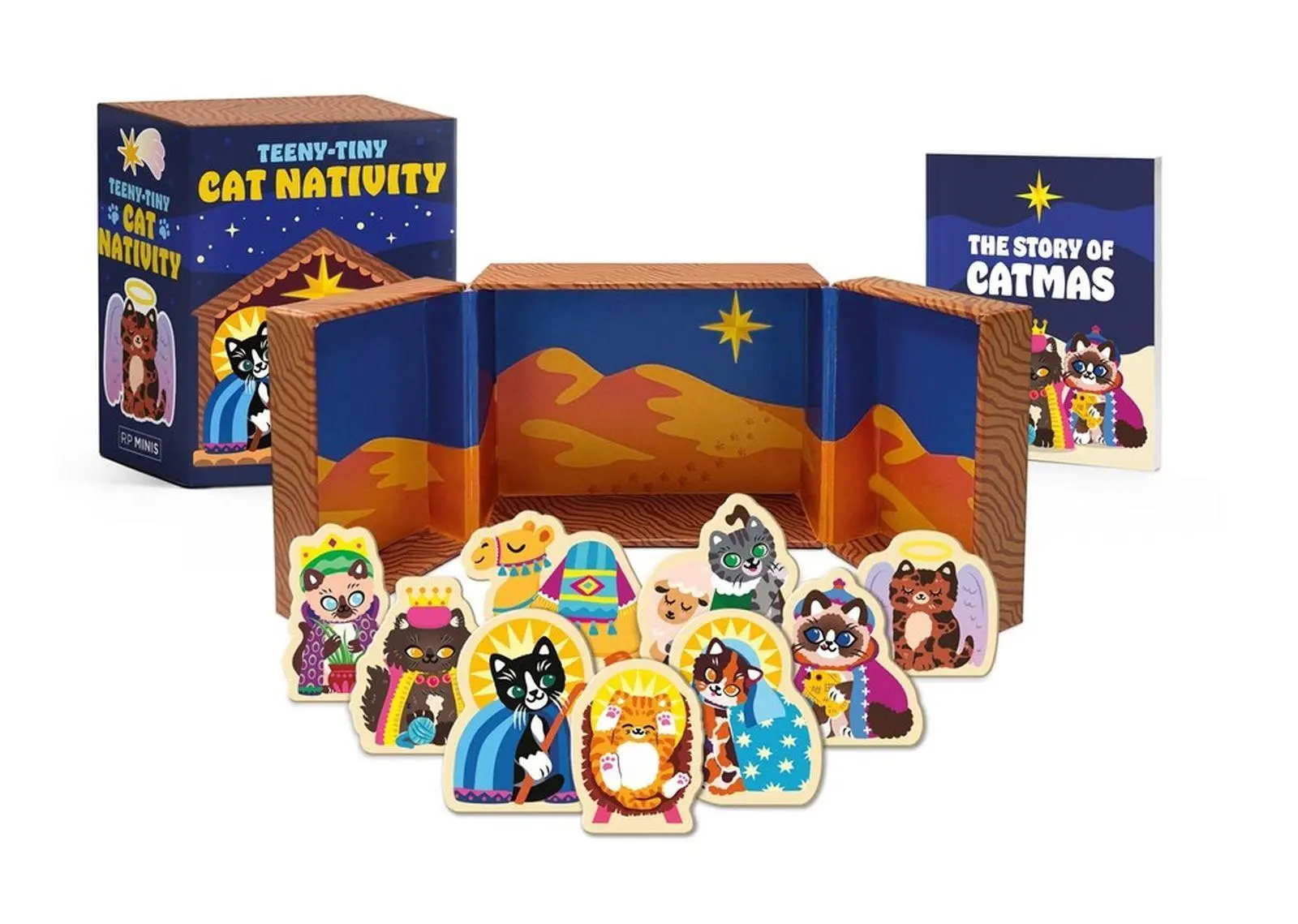 Cover: 9798894140056 | Teeny-Tiny Cat Nativity | Sam Stall | RP Minis | 1 Taschenbuch | 2025