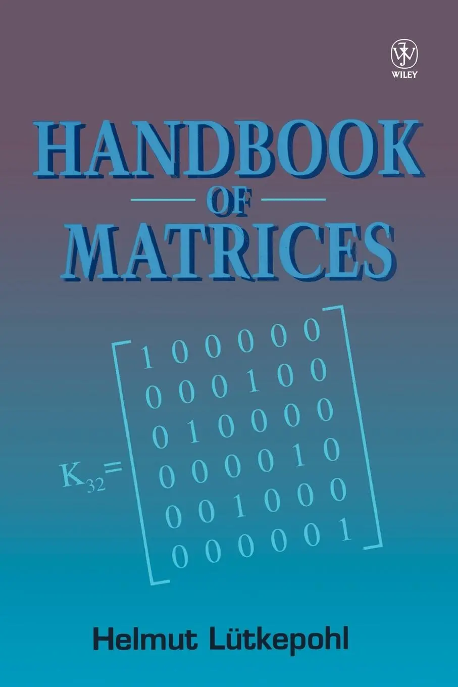 Cover: 9780471970156 | Handbook of Matrices | Helmut Lütkepohl | Taschenbuch | Englisch