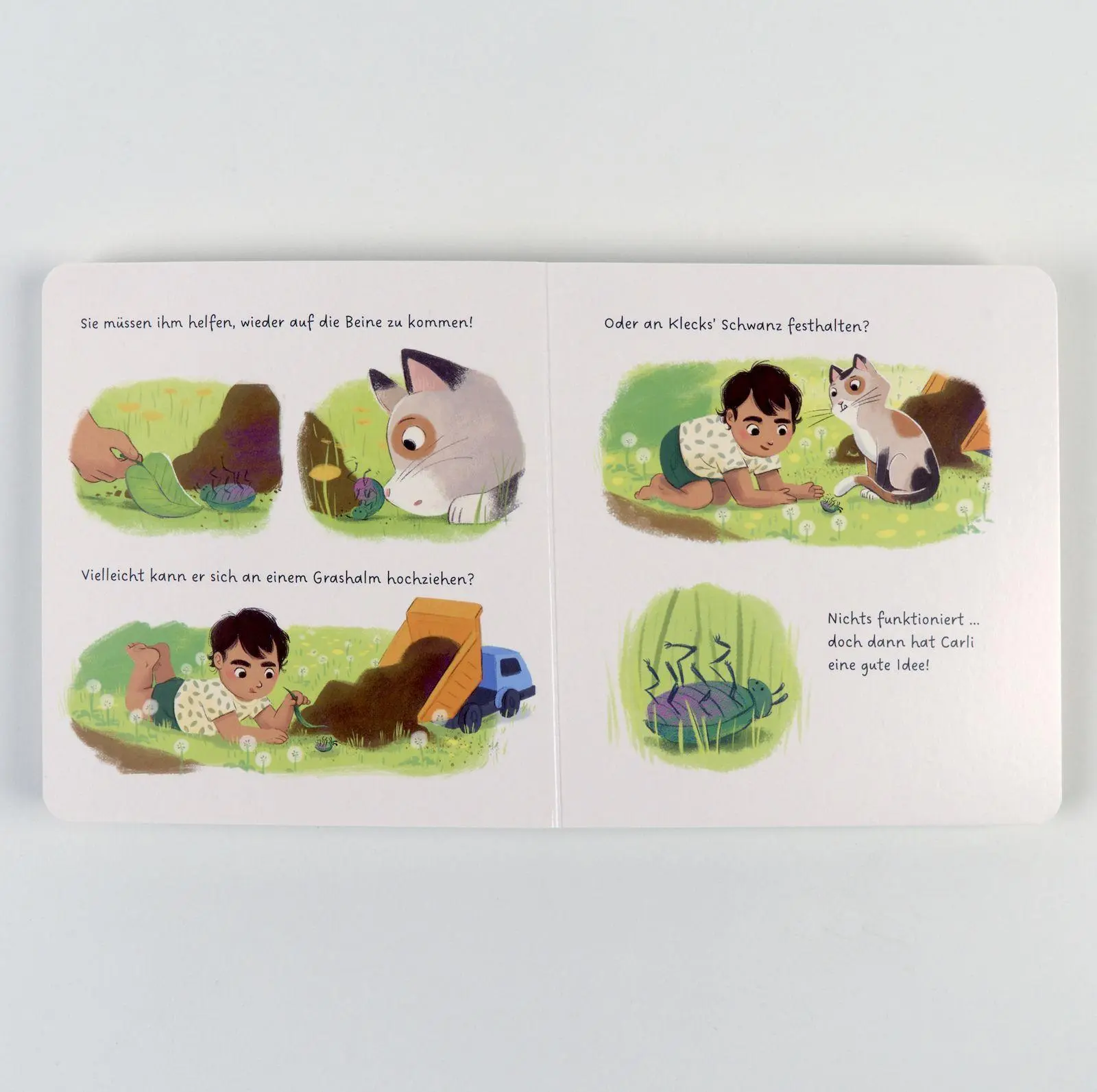 Bild: 9783407790156 | Carli und Klecks retten einen Käfer | Lisa Hänsch | Buch | 22 S.