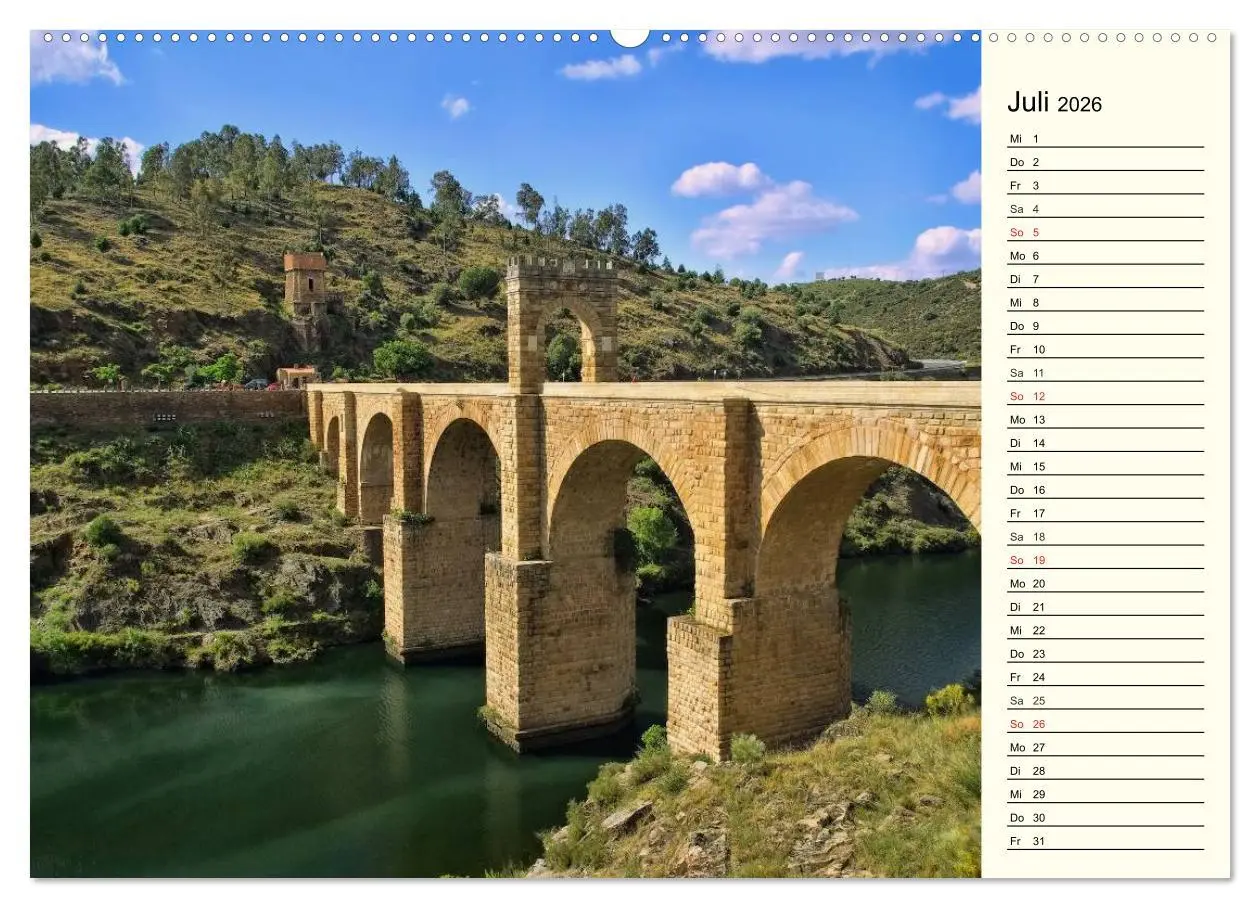 Bild: 9783457980156 | Römische Bauwerke in Europa (Wandkalender 2026 DIN A2 quer),...