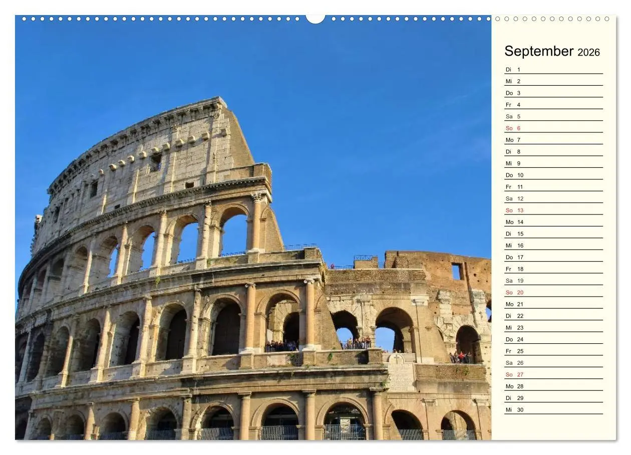 Bild: 9783457980156 | Römische Bauwerke in Europa (Wandkalender 2026 DIN A2 quer),...