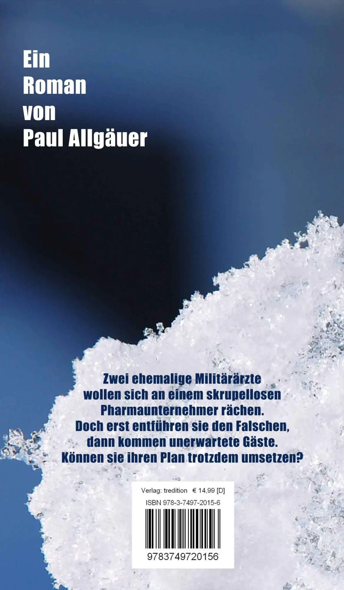 Rückseite: 9783749720156 | Davosmarathon | Ein etwas anderer Entführungsroman | Paul Allgäuer
