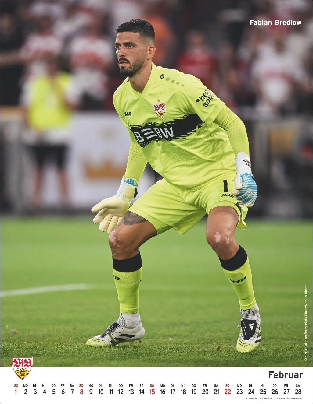 Bild: 9783756410156 | VfB Stuttgart Posterkalender 2026 | Heye | Kalender | Spiralbindung