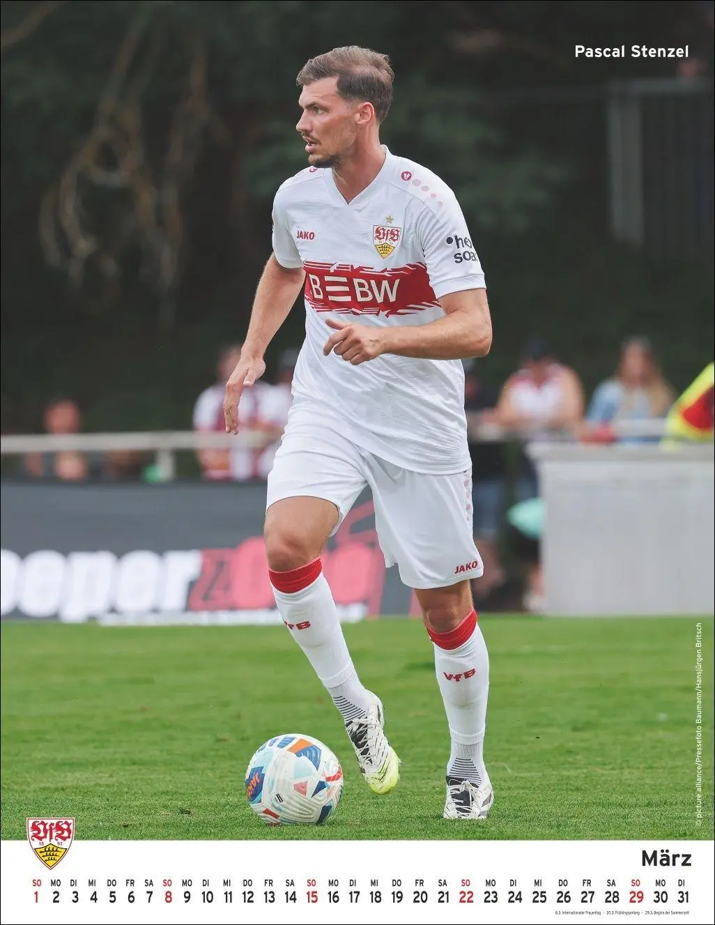 Bild: 9783756410156 | VfB Stuttgart Posterkalender 2026 | Heye | Kalender | Spiralbindung