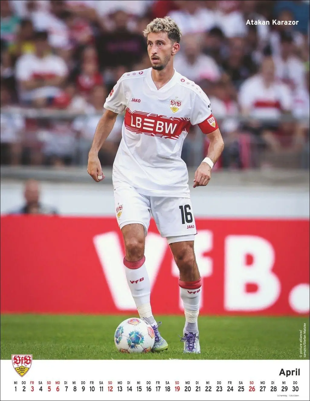Bild: 9783756410156 | VfB Stuttgart Posterkalender 2026 | Heye | Kalender | Spiralbindung