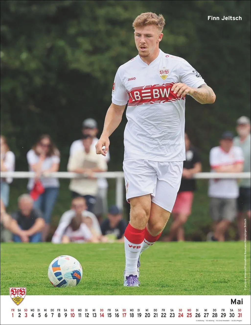 Bild: 9783756410156 | VfB Stuttgart Posterkalender 2026 | Heye | Kalender | Spiralbindung