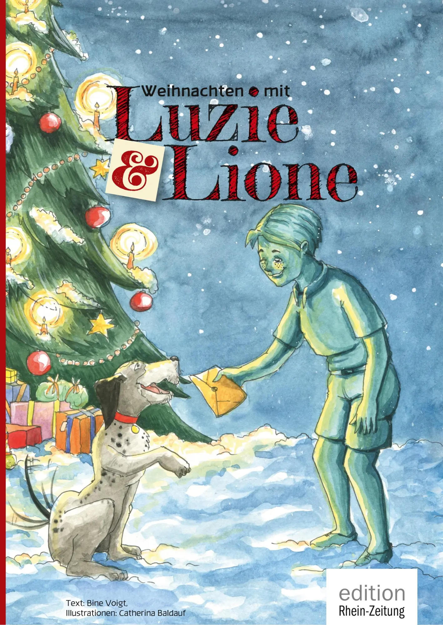 Cover: 9783925180156 | Weihnachten mit Luzie &amp; Lione | Bine Voigt | Taschenbuch | 48 S.