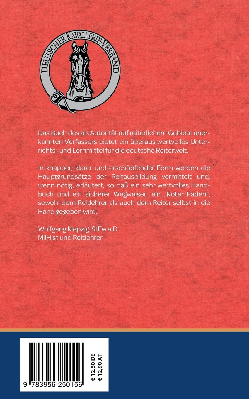 Rückseite: 9783956250156 | Reitlehrer und Reiter in Zivil und Uniform | Faksimile Ausgabe | Buch
