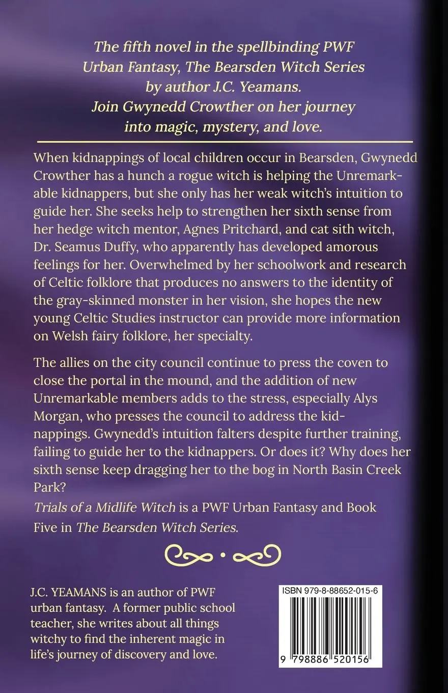 Rückseite: 9798886520156 | Intuition of a Midlife Witch | J. C. Yeamans | Taschenbuch | Englisch