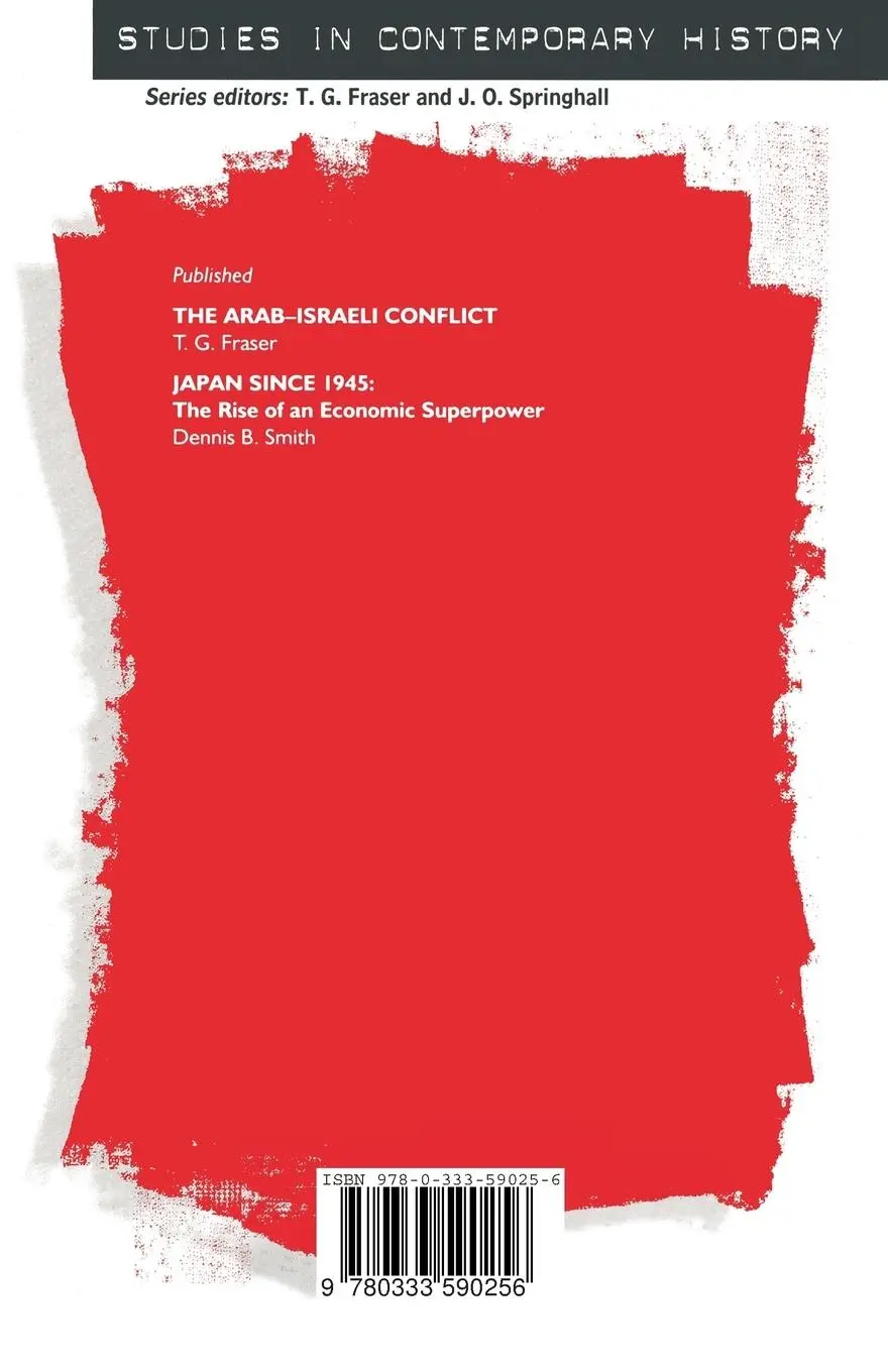 Rückseite: 9780333590256 | Japan since 1945 | The Rise of an Economic Superpower | Dennis Smith