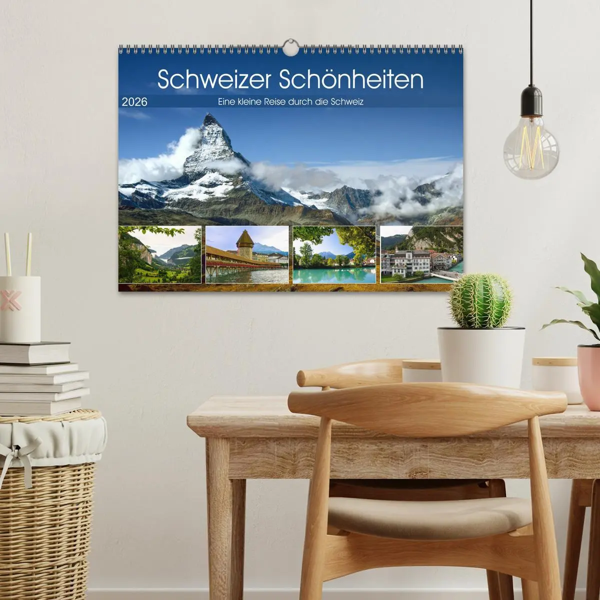 Bild: 9783457730256 | Schweizer Schönheiten (Wandkalender 2026 DIN A3 quer), CALVENDO...