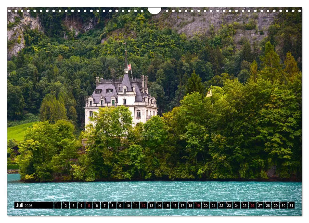 Bild: 9783457730256 | Schweizer Schönheiten (Wandkalender 2026 DIN A3 quer), CALVENDO...