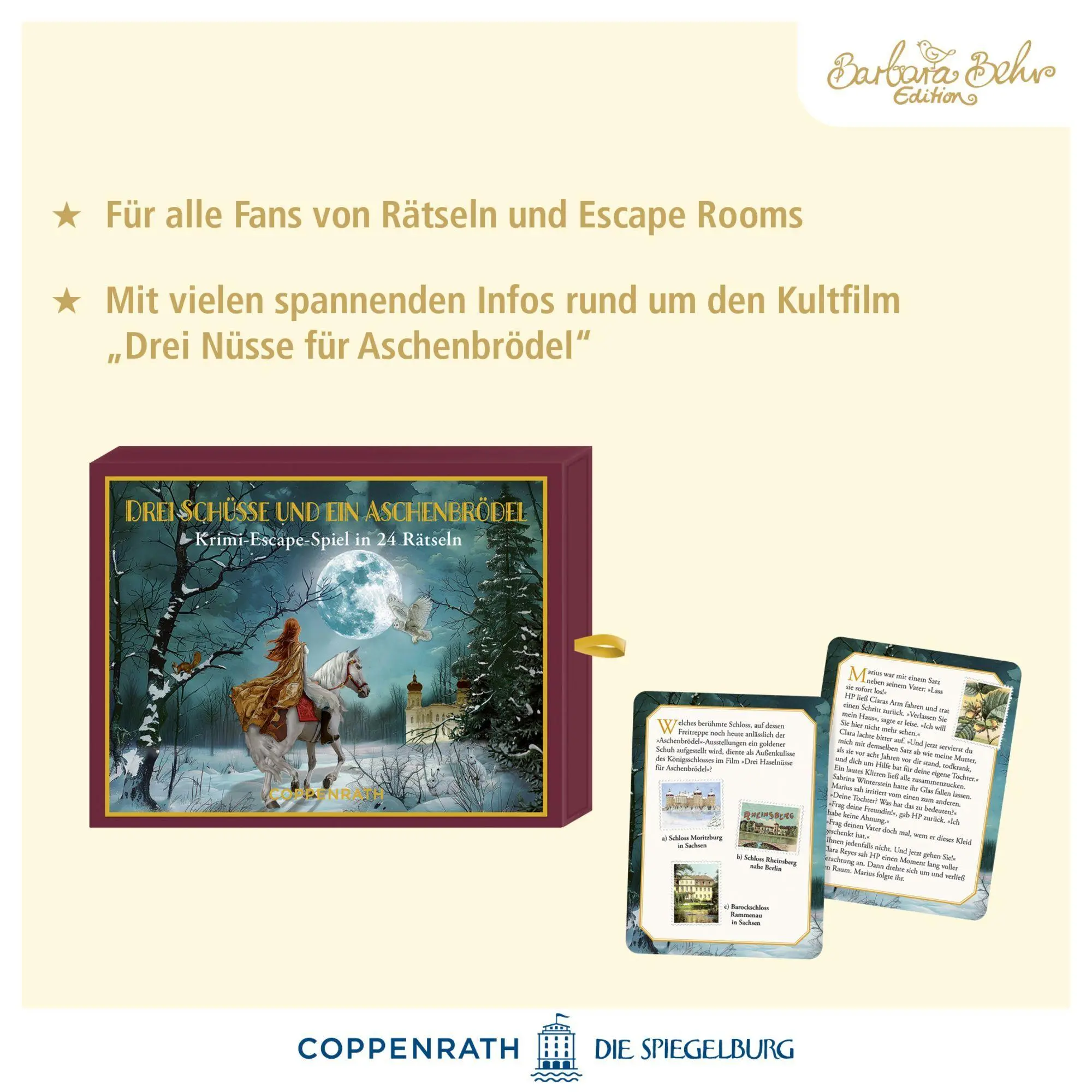 Bild: 9783649650256 | Schachtelspiel - Drei Schüsse und ein Aschenbrödel | Susanne Niessen