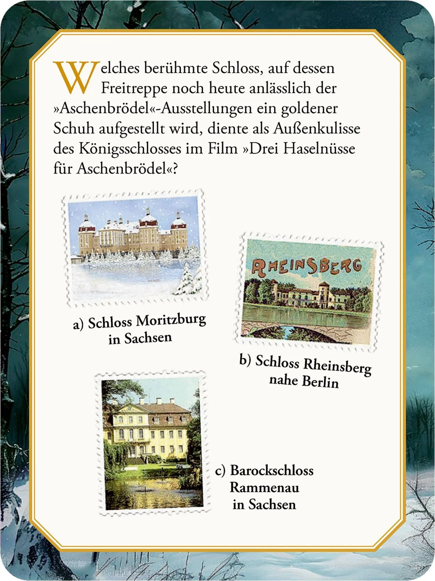 Bild: 9783649650256 | Schachtelspiel - Drei Schüsse und ein Aschenbrödel | Susanne Niessen