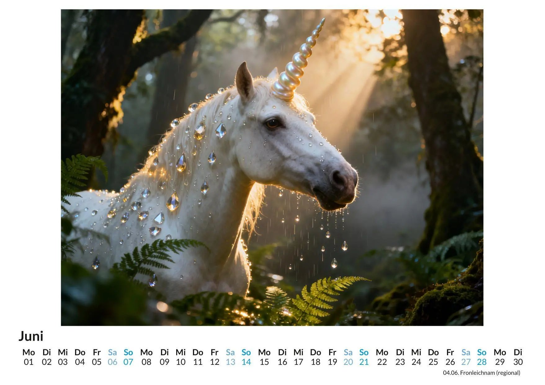 Bild: 9783695330256 | Einhorn | Luisa Schmidt | Kalender | Deutsch | 2026 | FlipFlop