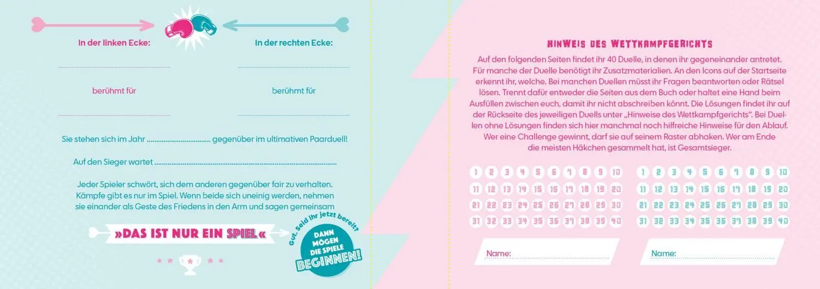 Bild: 9783742300256 | Mit dir spiele ich am liebsten - Das ultimative Paarduell-Buch | Buch